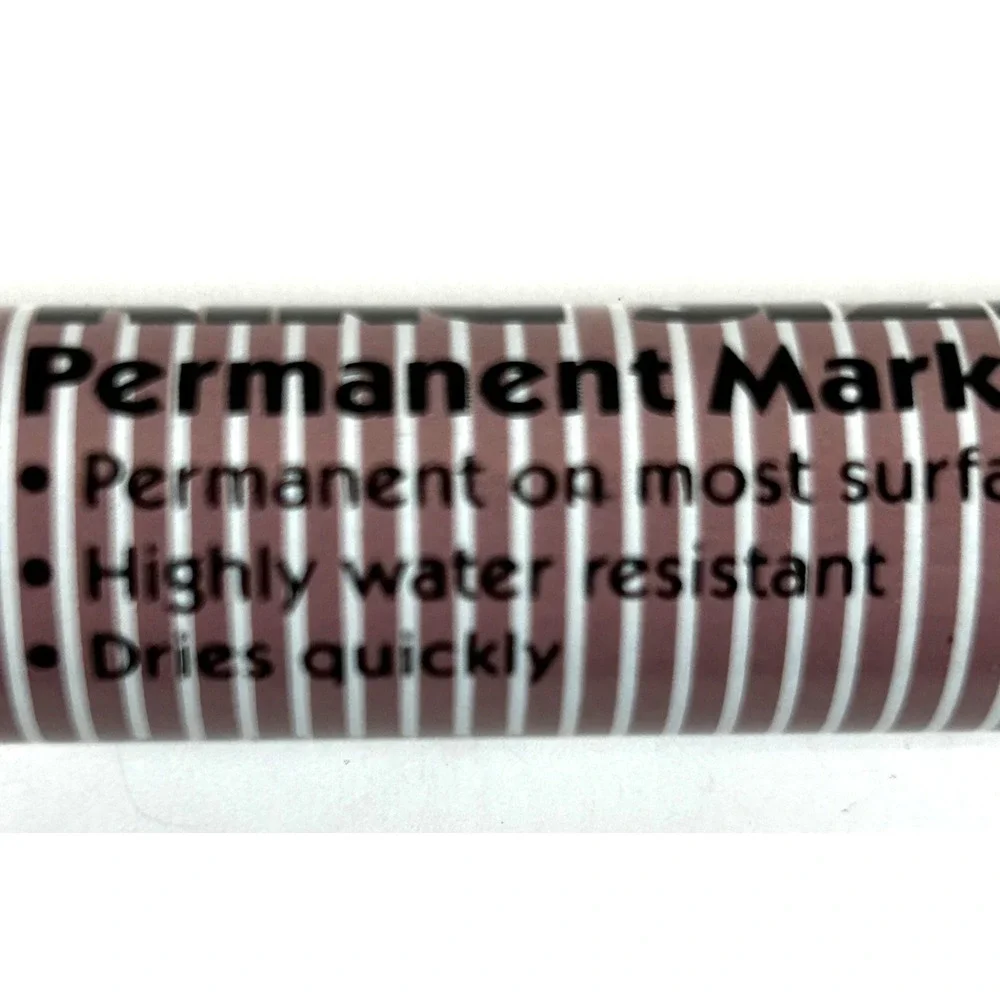One Vintage Sanford King Size Permanent Marker Smelly #15000 Black Ink NOS WORKS
